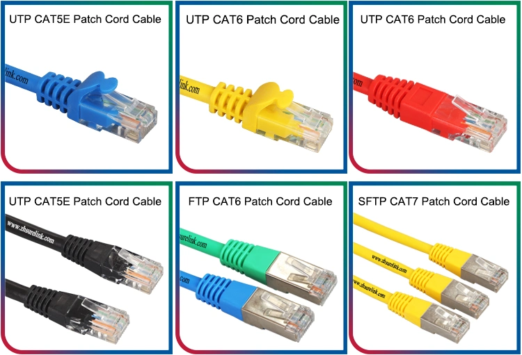 Surelink 0.2m 0.5m 1m 2m 5m 10m UTP FTP SFTP Network Patch Cord