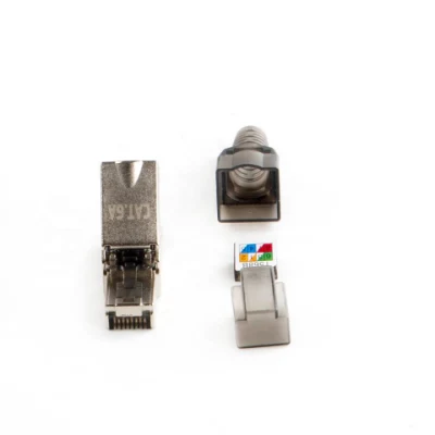 RJ45 UTP CAT6A Connector Toolless CAT6A Modular Connectors Plug