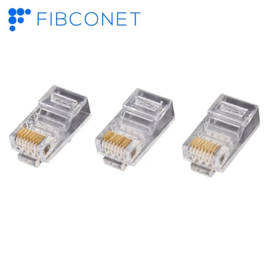 RJ45 8p8c 4p4c 6p6c Transmission Connector CAT6 Modular Plug