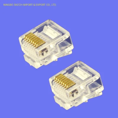 RJ45 Cat5e 8p8c Short Body UTP Network Modular Connector Modular Plug