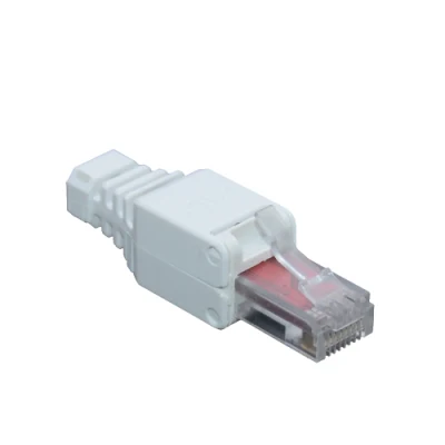 UTP Plastic Pacat5e CAT6 Cat 7 Toolless Easy Modular RJ45 Plugs