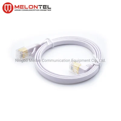 Cat. 5e 4pr 24AWG LAN Cable STP Type Flat Network Cable High Quality Patch Cord