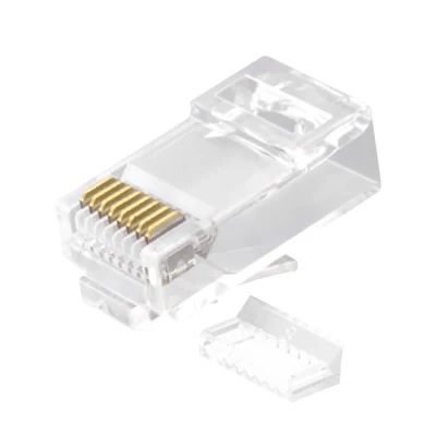 CAT.6 RJ45 8P8C Modular Plug Unshielded (UTP) Network Connectors 2 Pieces Kit