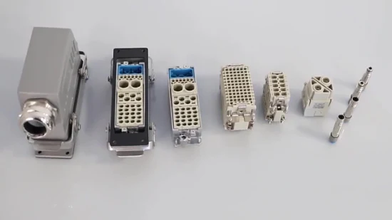 09454001520 Hm-RJ45-Apt/2 Han-Modular RJ45 Gl CAT6A Plug 8p for Heavy Duty Connectors