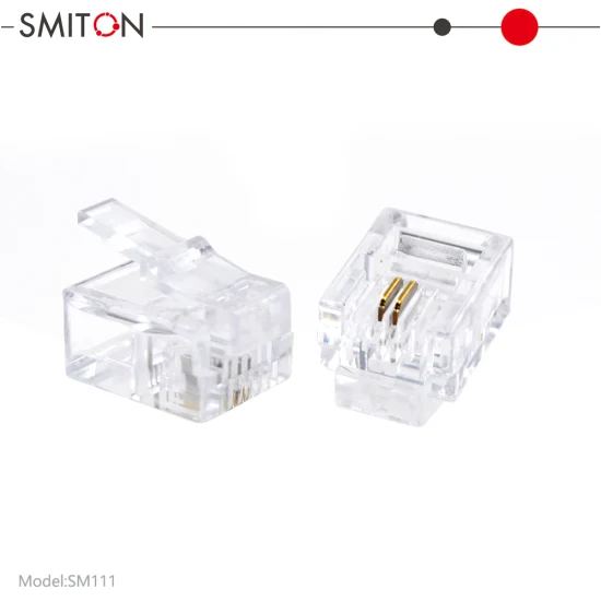 EXW Rj11 6p2c Phone Connector Telephone Modular Plug